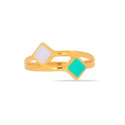 BHIMA BIS Hallmark 22K 916 Gold Stone-Studded Finger Ring-image-8