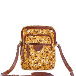 TEAL BY CHUMBAK Floral Printed Structured Sling Bag-10