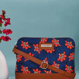 FLYING BERRY Women Floral Structured Sling Bag-57