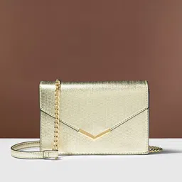 Accessorize Textured Structured Sling Bag-5