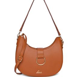 Lavie Structured Hobo Bag With Detachable Sling Strap-37
