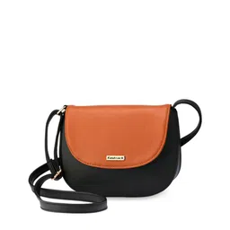 Fastrack Women Black Colourblocked Structured Sling Bag-17