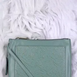 DressBerry Green Structured Handheld Bag-23