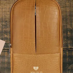 Walrus Unisex Textured Messenger Bag-50