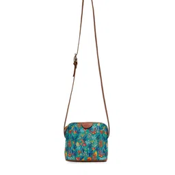 TEAL BY CHUMBAK Women Floral Printed Sling Bag-54