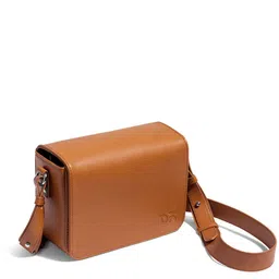 DailyObjects Textured Leather Structured Sling Bag with Zip Wallet image 2