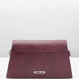 The Label Life Snake Skin Textured Structured Sling Bag image 3
