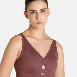 Puma Women Flawless Mid Impact Training Sports Bra-35