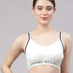PrettyCat White Bra Lightly Padded-11