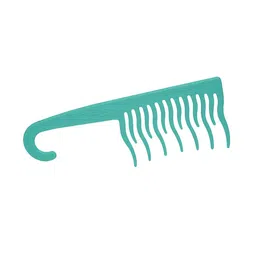 XO CURLS Green Shower Detangling Comb-24