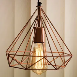 Homesake Copper-Toned Solid Pendent Light-image-71