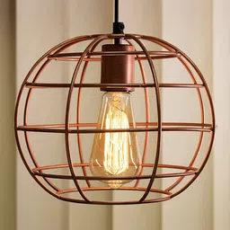 Homesake Copper-Toned Solid Pendent Light-image-72