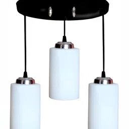 Areezo White & Black Cylindrical Shaped Ceiling Lamp-image-32