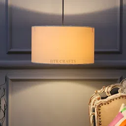 BTR CRAFTS Cream Spherical Ceiling Lamp-image-12