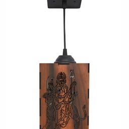 Gojeeva Brown Textured Ceiling Lamp With Adjustable Cord image 4