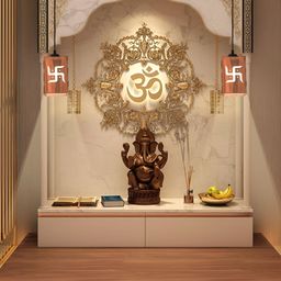 Gojeeva Brown Textured Traditional Ceiling Lamp With Adjustable Cord-7