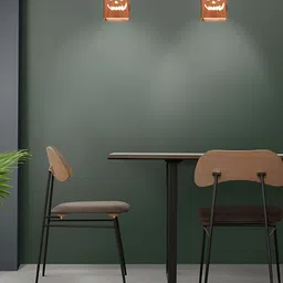 GojeevaBrown 4 Pieces Rectangle Textured Wooden Contemporary Ceiling Lamps-11