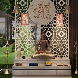 Gojeeva Brown 2 Pieces Rectangle Textured Wooden Traditional Ceiling Lamps-51