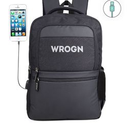 WROGN Backpack with USB Charging Port image 2