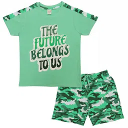 Clothe Funn Boys Printed T-shirt With Shorts-image-76