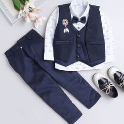 FOURFOLDS Boys Coat with Trousers-image-115