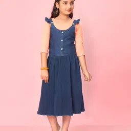 BAESD Girls T-shirt With Dungarees-34