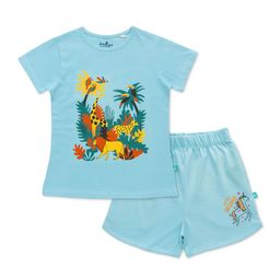JusCubs Girls Printed Pure Cotton T-shirt With Shorts-picture-21