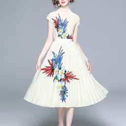 JC Collection Floral Printed Top with Skirt-picture-16