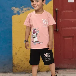 Toonyport Boys Pack of 2 Printed T-shirt with Shorts-picture-16