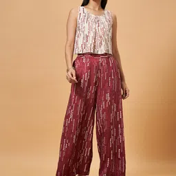 Marigold Lane Printed Sleeveless Top With Palazzo-image-34