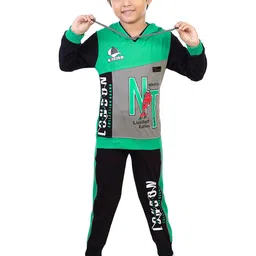 BAESD Boys Printed T-shirt with Pyjamas-53
