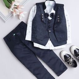 BAESD Boys Single-Breasted 3-Piece Suit-image-27