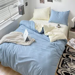 JC HOME Beige AC Room Bedding Set-image-62