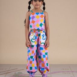 LIL DRAMA Girls Printed Top with Capris-image-51