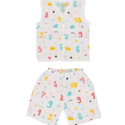 A Toddler Thing Unisex Kids Printed Top with Shorts-image-87