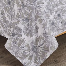 JC HOME Set Of 4 Off-White Printed Single Size Bedding Set image 2