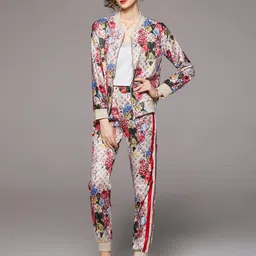 JC Collection Printed Sweatshirt with Trousers image 5