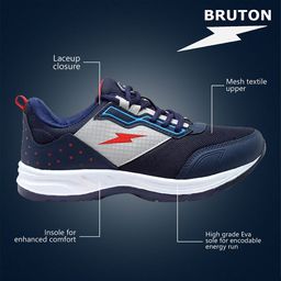 Bruton Men Mesh Running Shoes image 5