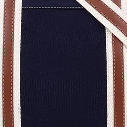 Womanix Striped Structured Handheld Bag with Fringed image 5