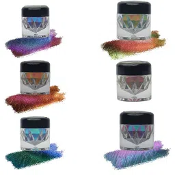 Veoni BELLE 6Pcs Color Changing Eyeshadow -Rust-Fall-Aqua-Venus-Mercury-Wine Gold 2g Each-55