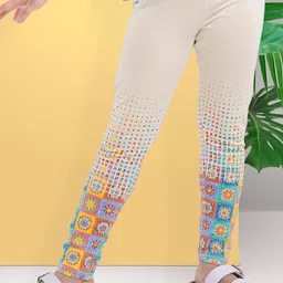 ARIAS By LARA DUTTA Girls Printed Ankle Length Leggings-image-89