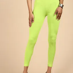 De Moza Plus Size Mid-Rise Ankle Length Leggings-image-84