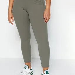 Trendyol Women Plus Size Slim-Fit Ankle-Length Training or Gym Tights-picture-22
