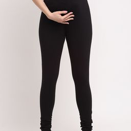 MYLO ESSENTIALS Women Black Maternity Leggings-picture-49