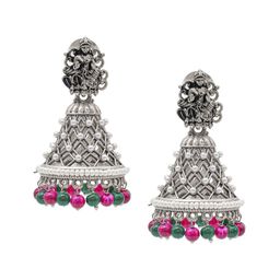Shining Jewel - By Shivansh Contemporary Jhumkas Earrings-image-101