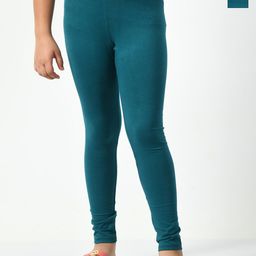 BAESD Girls Pack Of 2 Solid Mid-Rise Ankle Length Leggings-image-58