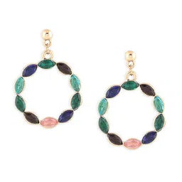 Zaveri Pearls Circular Hoop Earrings-picture-27