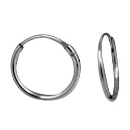 Abhooshan Pure 92.5 Sterling Silver Hoop Earrings-image-21