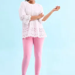 Go Colors Slim-Fit Ankle Length Leggings-image-83