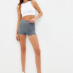 Trendyol Women High-Rise Sports Shorts-image-88